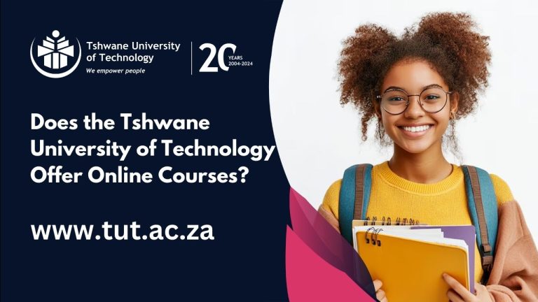 Does the Tshwane University of Technology Offer Online Courses?