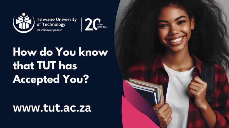 How do You know that TUT has Accepted You?