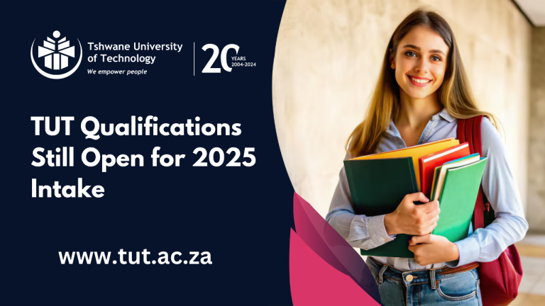 TUT Qualifications Still Open for 2025 Intake