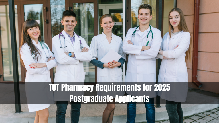 TUT Pharmacy Requirements for 2025 Postgraduate Applicants