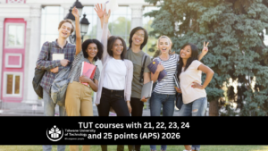 TUT Courses With 21, 22, 23, 24 and 25 Points (APS)